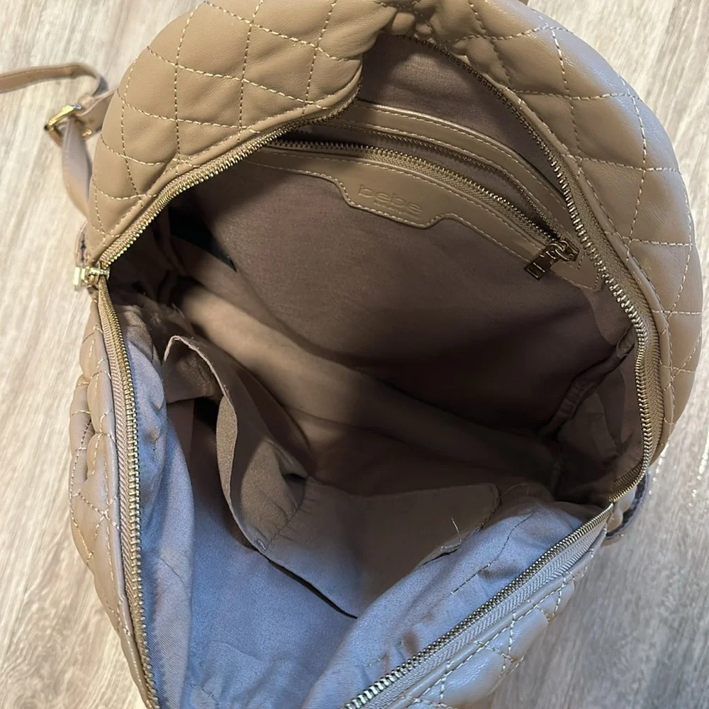 Bebe Quilted backpack
